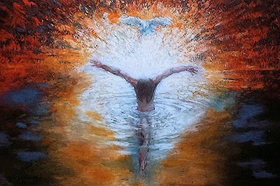 Baptism of the Christ by Daniel Bonnell.