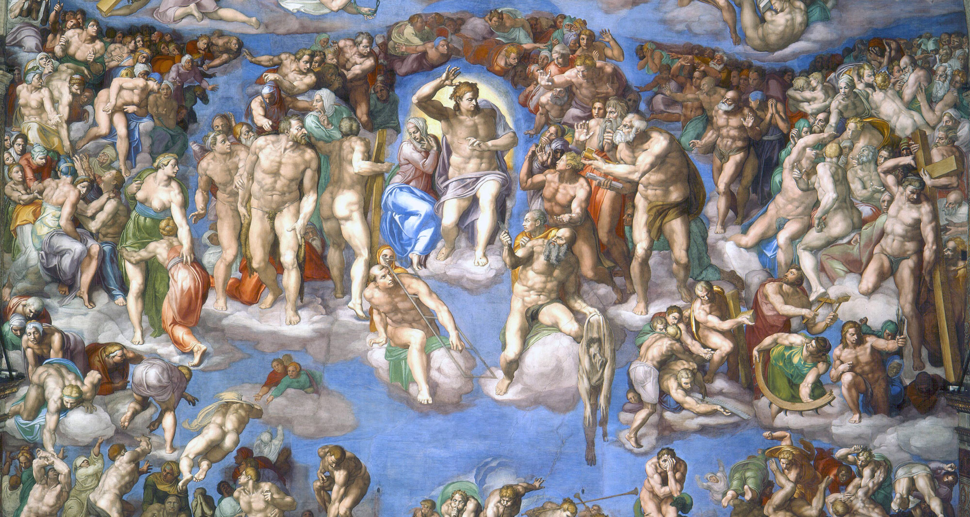 The Last Judgment by Michelangelo
