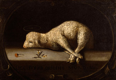 The Sacrificial Lamb by Josefa de Ayala. Image via Wikipedia.