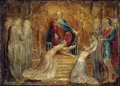 The Judgment of Solomon by William Blake