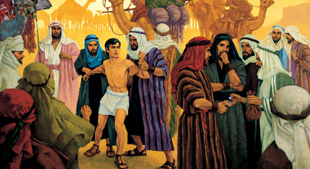 Joseph Is Sold by His Brothers by Ted Henninger