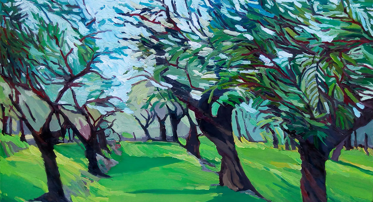 “The Olive Grove” by Nancy Andruk Olson