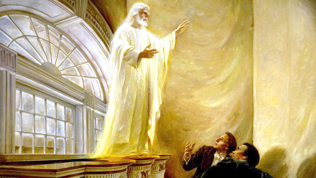 “Christ Appears in the Kirtland Temple” by Walter Rane