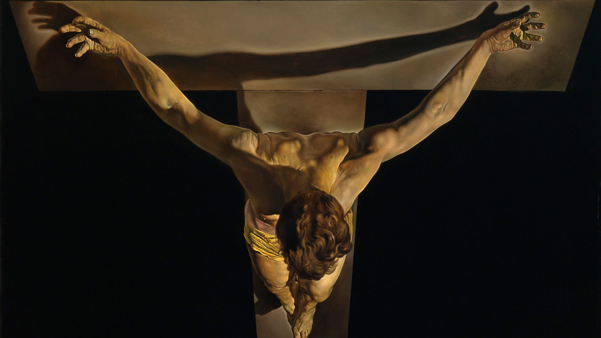 Christ of Saint John on the Cross by Salvador Dali.