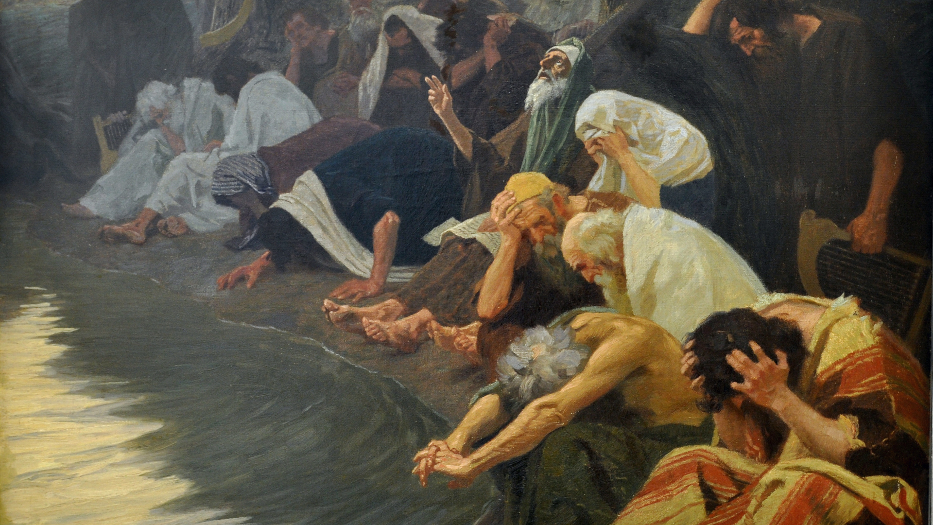 “At the Waters of Babylon” by Gebhard Fugel. Public Domain Image.