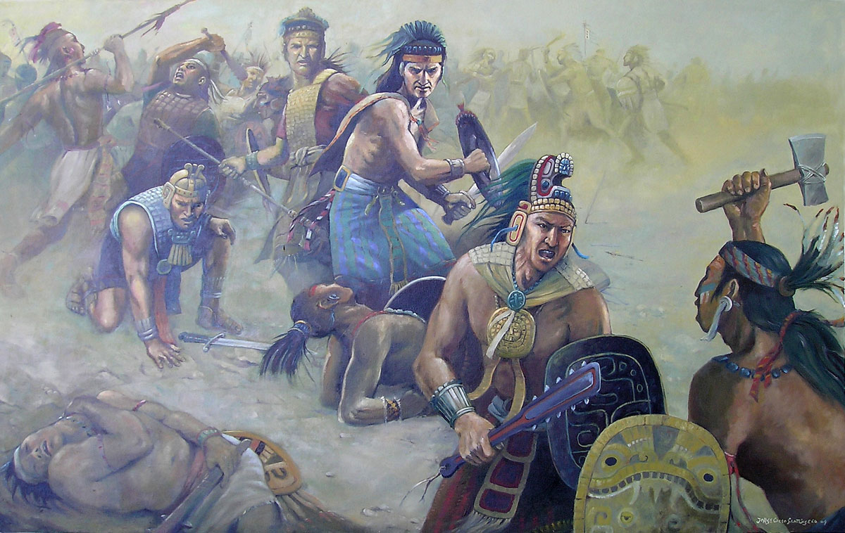 Batalla del Rio Sidon by Jorge Cocco