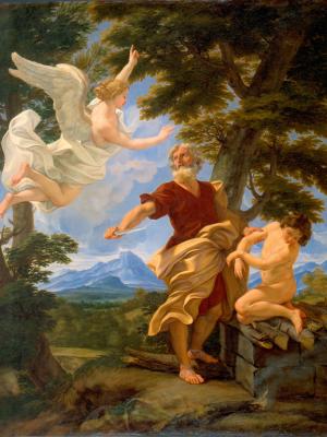 Abraham's Sacrifice of Isaac by Il Baciccio via Wikimedia Commons