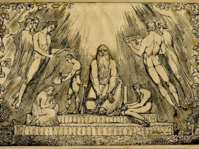 The Vision of Enoch by William Blake