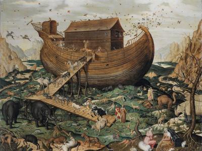 Noah's Ark on Mount Ararat by Simon de Myle. Image via Wikimedia Commons