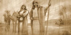 Laman and Lemuel struggled with pride, which kept them from fully accessing the Spirit. Image courtesy of Joseph Brickey.