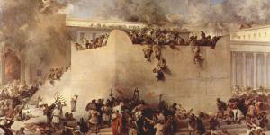 The Siege and Destruction of Jerusalem by David Roberts, 1850