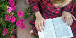 Scriptures in a Garden via LDS Media Library