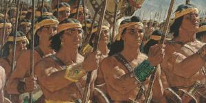 Two Thousand Young Warriors by Arnold Friberg