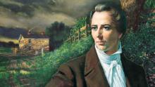 Painting of Carthage Jail by Al Rounds. Painting of The Prophet Joseph Smith, by Alvin Gittins.