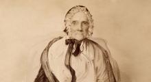Image of Lucy Mack Smith via LDS Church History