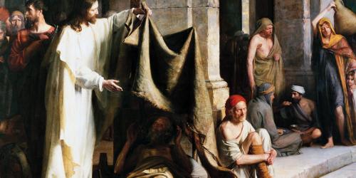 Jesus Heals the Sick by Carl Bloch