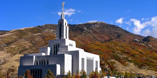 Image of Draper Utah Temple via lds.org