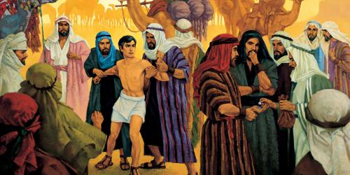 Joseph Is Sold by His Brothers by Ted Henninger