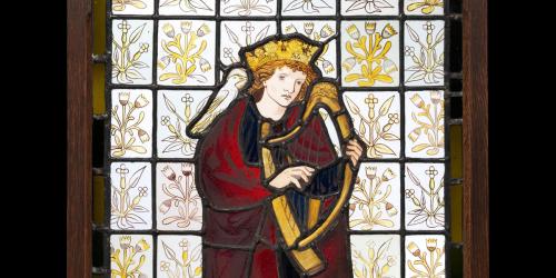 King David the Poet by Sir Edward Burne-Jones