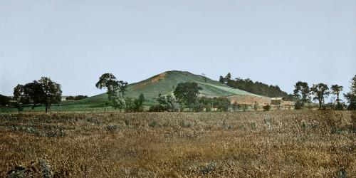 “The Hill Cumorah” by George Anderson, colorized by Katie Payne