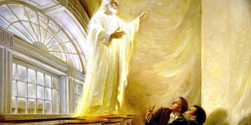 “Christ Appears in the Kirtland Temple” by Walter Rane