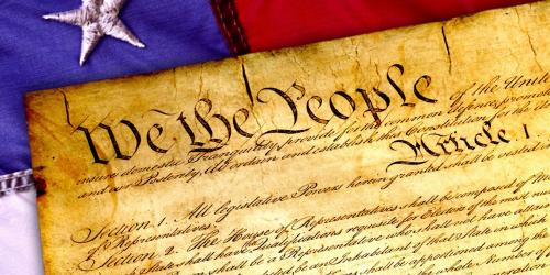 Image of U.S. Constitution via Pixabay.