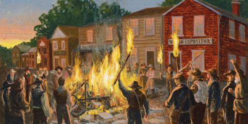 Nauvoo Expositor Destruction by Anthony Sweat.