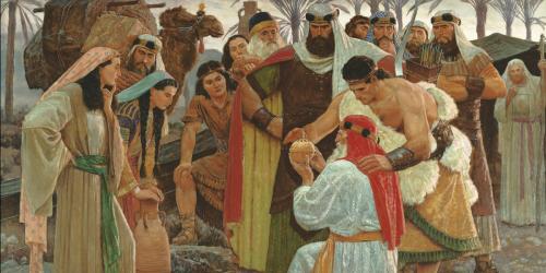 The Liahona by Arnold Friberg via lds.org