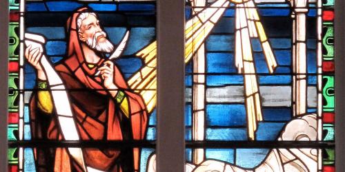 Isaiah Window at St. Matthews Lutheran Church in Charleston, SC